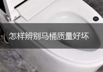 怎样辨别马桶质量好坏