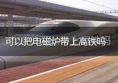 可以把电磁炉带上高铁吗