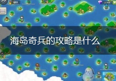 海岛奇兵的攻略是什么