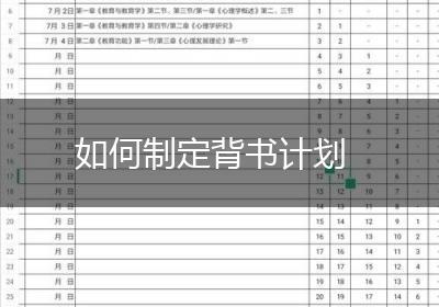 如何制定背书计划