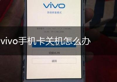 vivo手机卡关机怎么办
