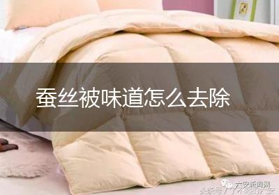 蚕丝被味道怎么去除