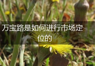 万宝路是如何进行市场定位的