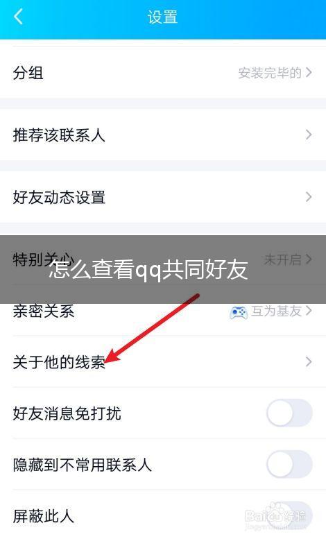 怎么查看qq共同好友,第1张