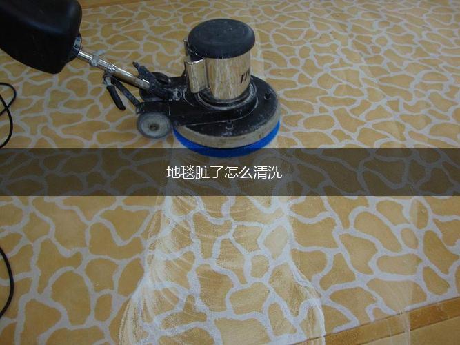 地毯脏了怎么清洗,第1张