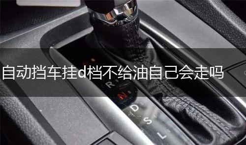 自动挡车挂d档不给油自己会走吗,第1张