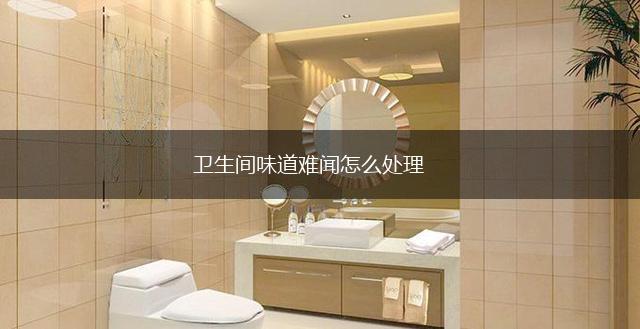 卫生间味道难闻怎么处理,第1张