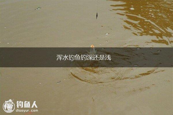 浑水钓鱼钓深还是浅,第1张