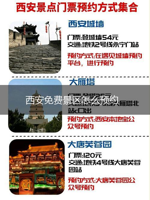 西安免费景区怎么预约,第1张