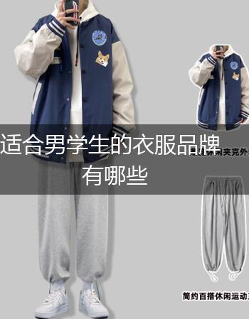 适合男学生的衣服品牌有哪些,第1张