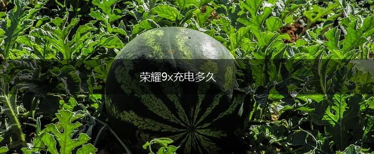荣耀9x充电多久,第1张