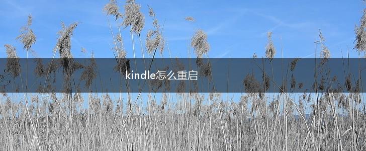 kindle怎么重启,第1张