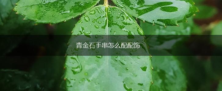 青金石手串怎么配配饰,第1张