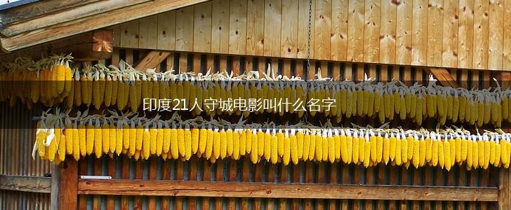 印度21人守城电影叫什么名字,第1张