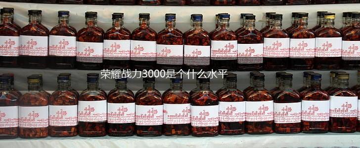 荣耀战力3000是个什么水平,第1张