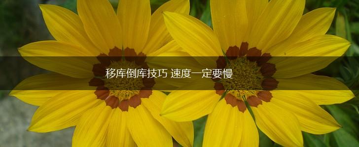 移库倒库技巧 速度一定要慢,第1张