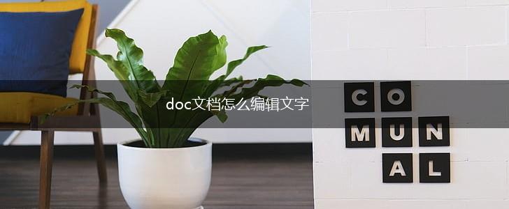 doc文档怎么编辑文字,第1张