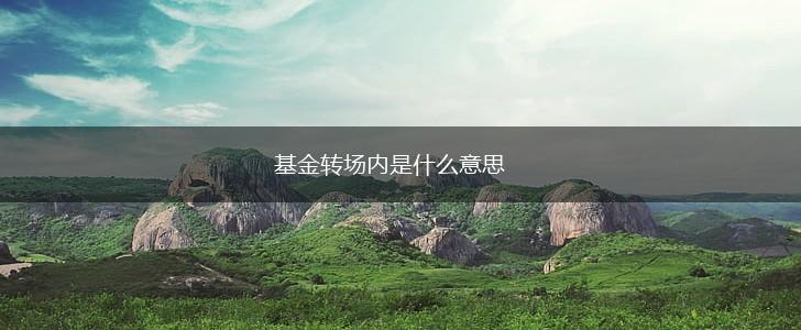基金转场内是什么意思,第1张
