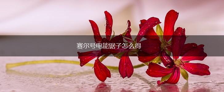 赛尔号电能锯子怎么得,第1张 赛尔号电能锯子怎么得,第1张
