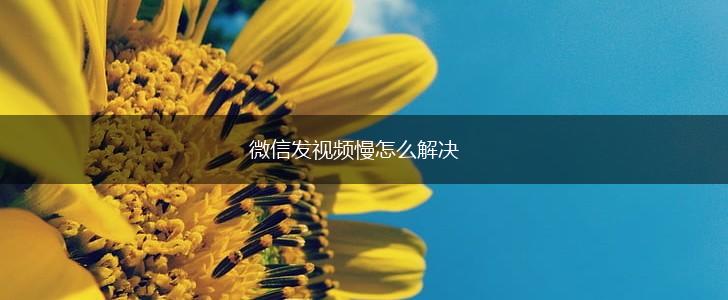 微信发视频慢怎么解决,第1张