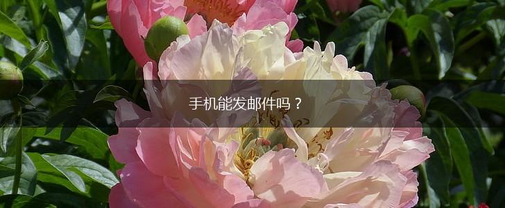 手机能发邮件吗？,第1张