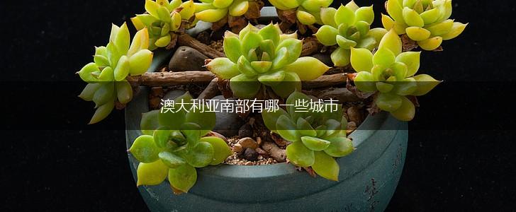 澳大利亚南部有哪一些城市,第1张