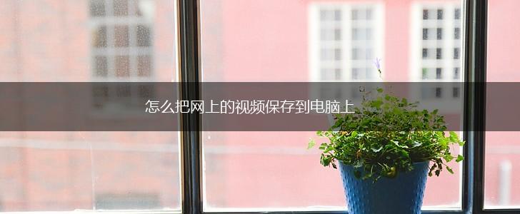 怎么把网上的视频保存到电脑上,第1张