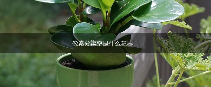像素分辨率是什么意思,第1张