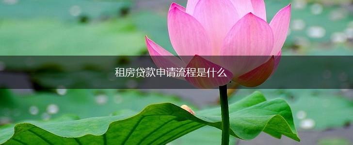 租房贷款申请流程是什么,第1张