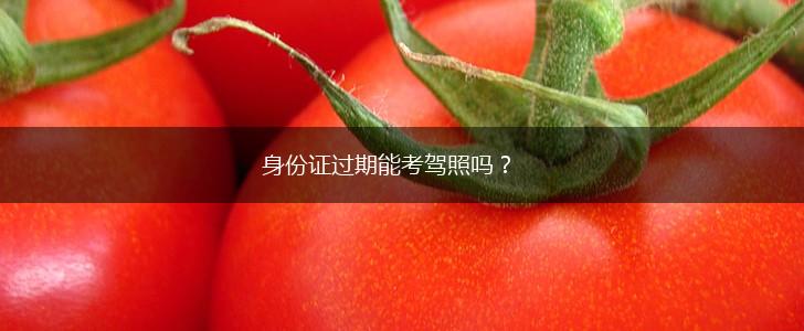 身份证过期能考驾照吗？,第1张