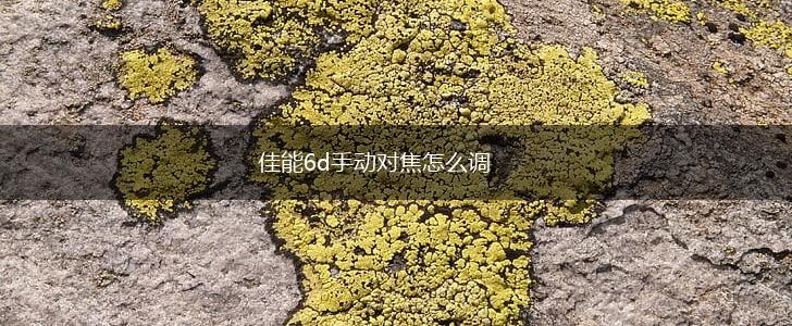佳能6d手动对焦怎么调,第1张