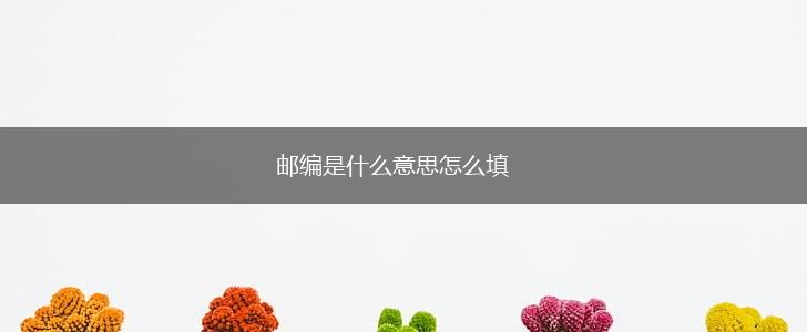 邮编是什么意思怎么填,第1张