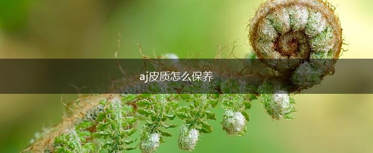 aj皮质怎么保养,第1张