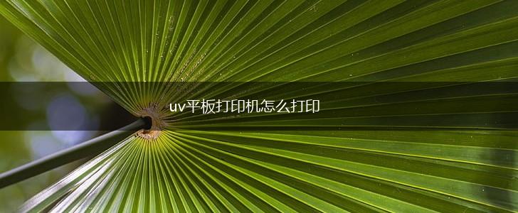 uv平板打印机怎么打印,第1张