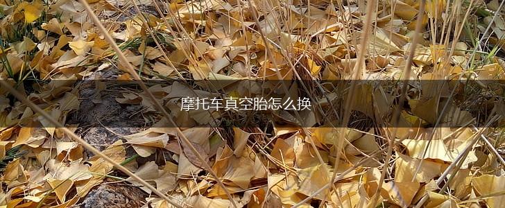 摩托车真空胎怎么换,第1张
