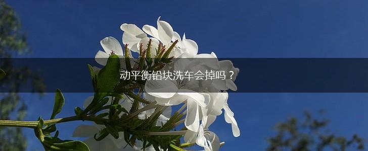 动平衡铅块洗车会掉吗？,第1张