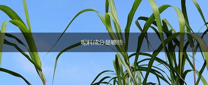 呢料成分是哪些,第1张
