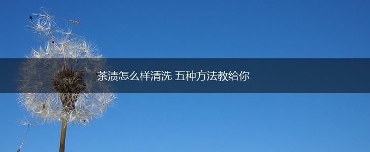 茶渍怎么样清洗 五种方法教给你,第1张