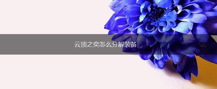 云顶之奕怎么分解装备,第1张