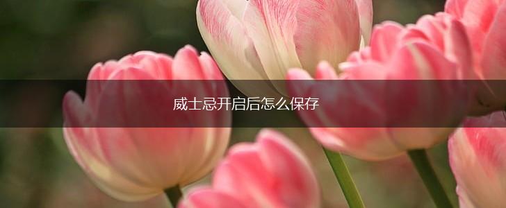 威士忌开启后怎么保存,第1张