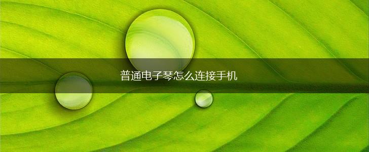 普通电子琴怎么连接手机,第1张