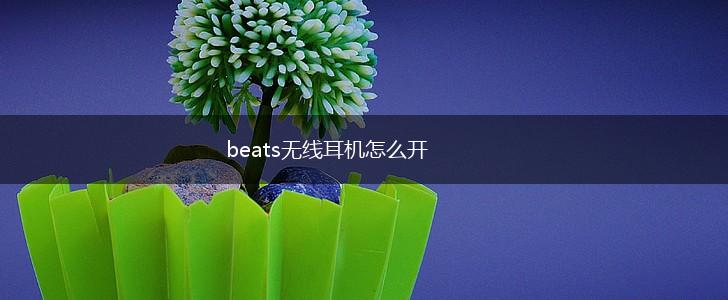 beats无线耳机怎么开,第1张