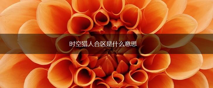 时空猎人合区是什么意思,第1张